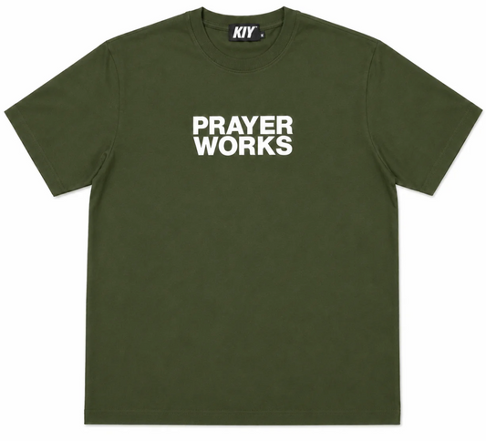 SS Prayer Works- Forest Green